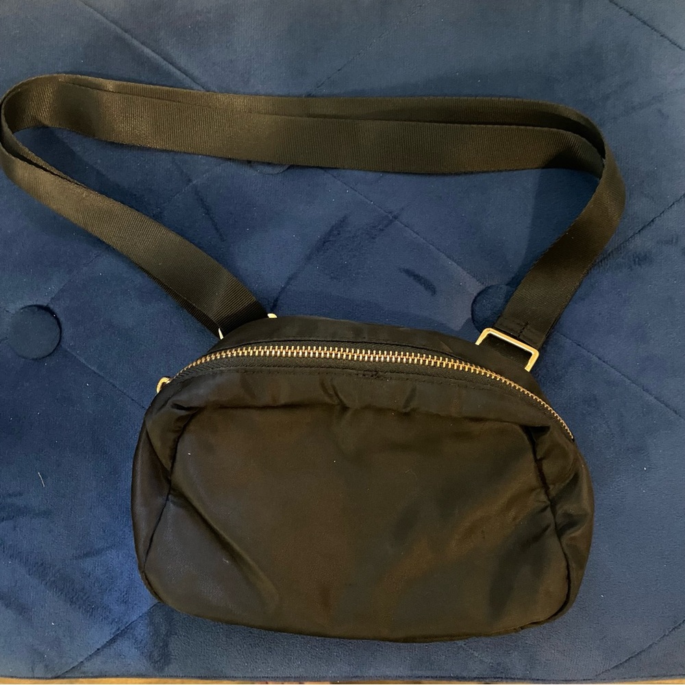 A New Day Black Crossbody/belt Bag